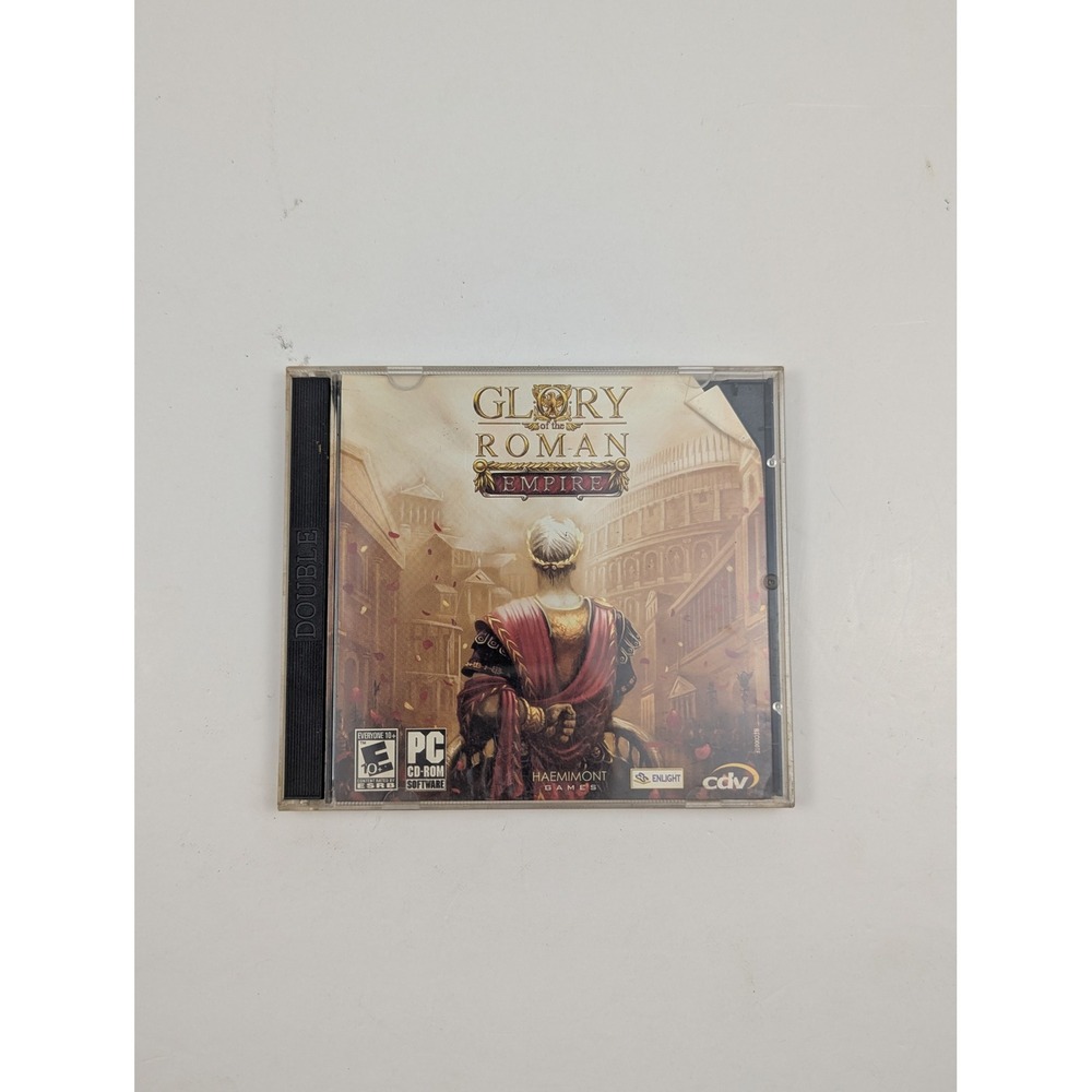 Glory of‎ the Roman Empire PC CD-ROM Game Double Disc Set